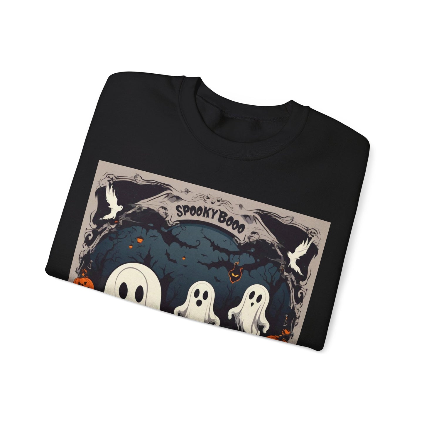 Spooky Season: Scary Boo - Heavy Blend™ Crewneck Sweatshirt