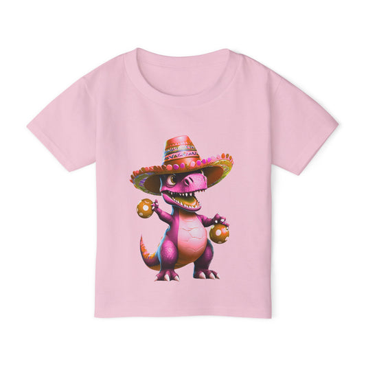 Cinco de Mayo: Party Rex Pink - Toddler T-shirt