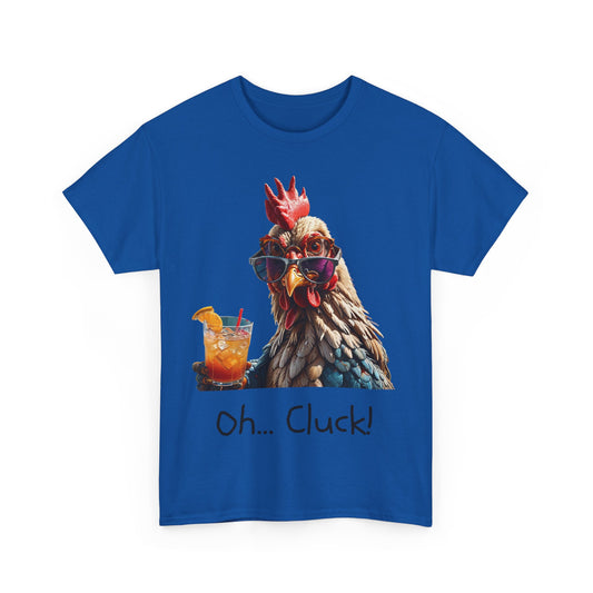 Chicken Squad: Oh… Cluck - Unisex Heavy Cotton Tee