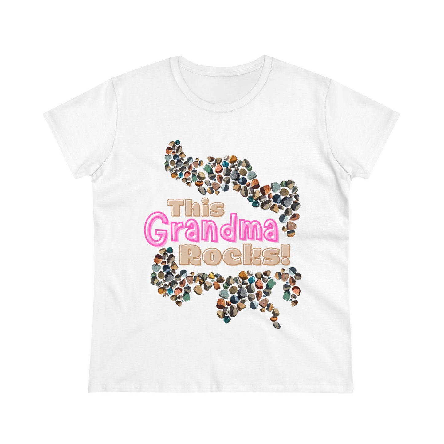 Mother’s Day: This grandma rocks - Women's Midweight Cotton Tee