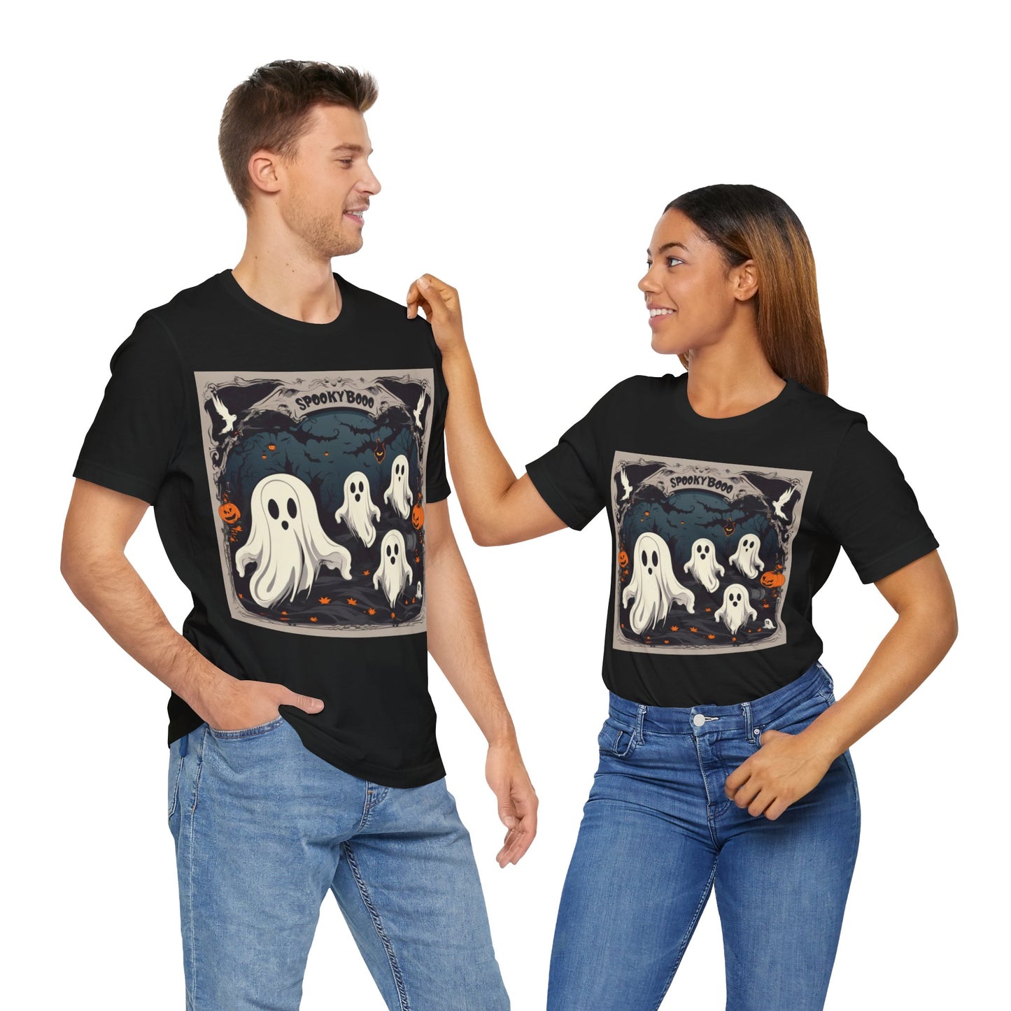 Spooky Season:  Scary Boo- Jersey Short Sleeve Tee